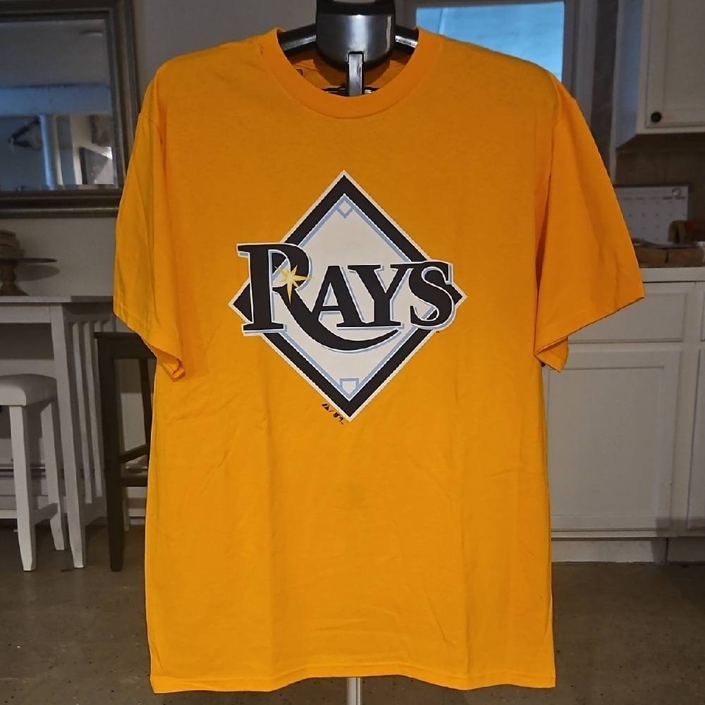 Majestic Rays Men's Bright Yellow Tee